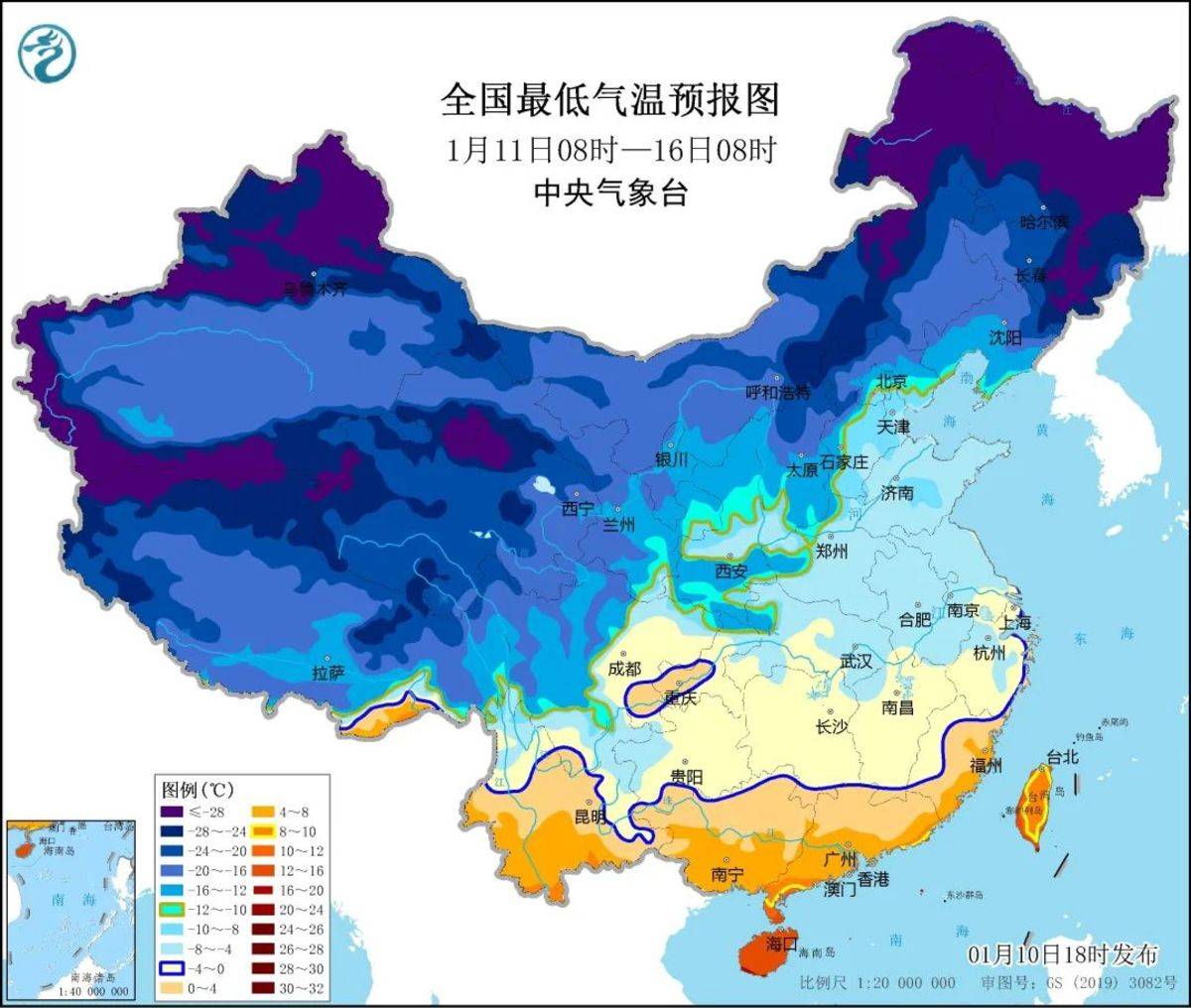 多地气温暴跌20℃ 这些路段受暴雪影响